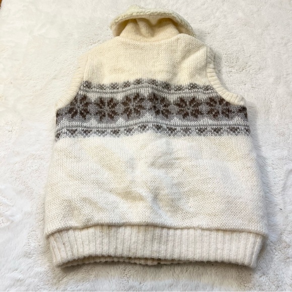 brown bison vintage wool new ! - Picture 7 of 7